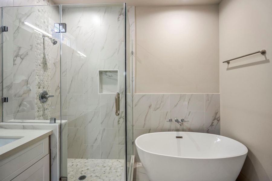 Furnished interior view inside a new home in , Houston (Image 15).