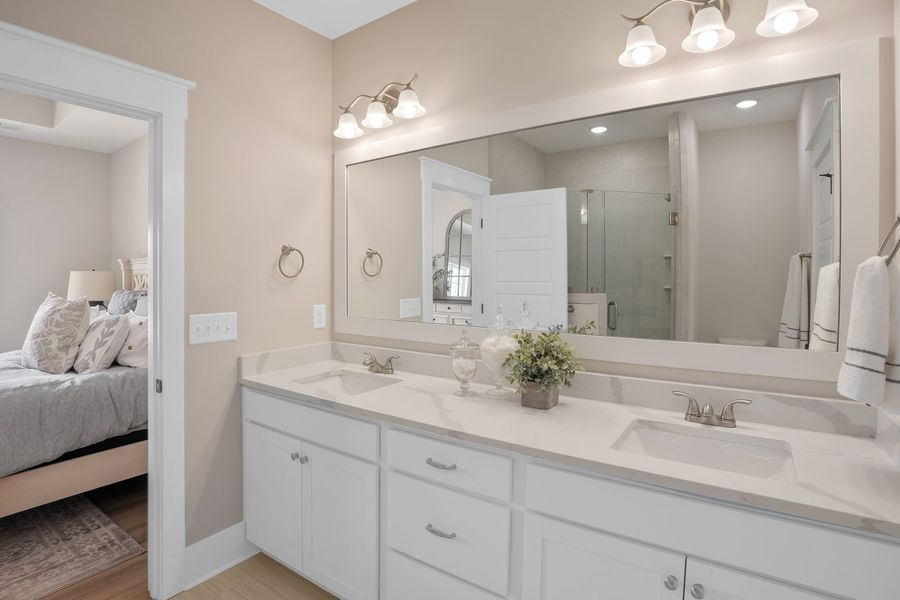 Furnished interior view inside a new home in The Sanctuary at Sunset Beach, Sunset Beach (Image 34).