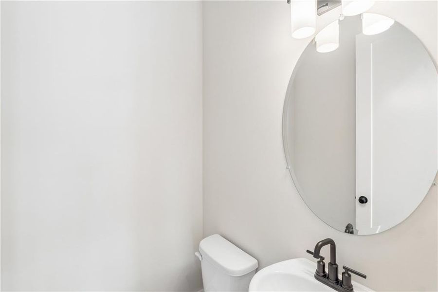 Furnished interior view inside a new home in Settingdown Farms, Cumming (Image 11).