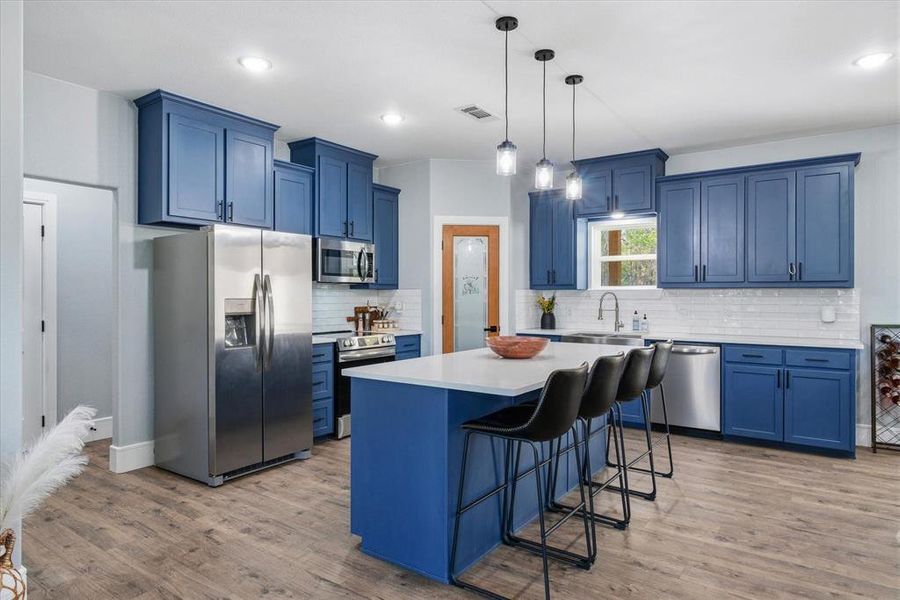 Furnished interior view inside a new home in , Emory (Image 18).