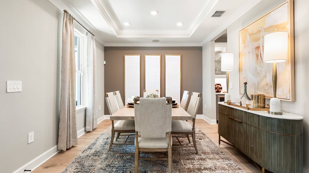 Furnished interior view inside a new home in Windward Preserve, Cocoa (Image 9).