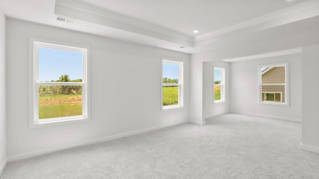 Spacious, unfurnished interior of a new home in Harrison Valley, Simpsonville (Image 34).