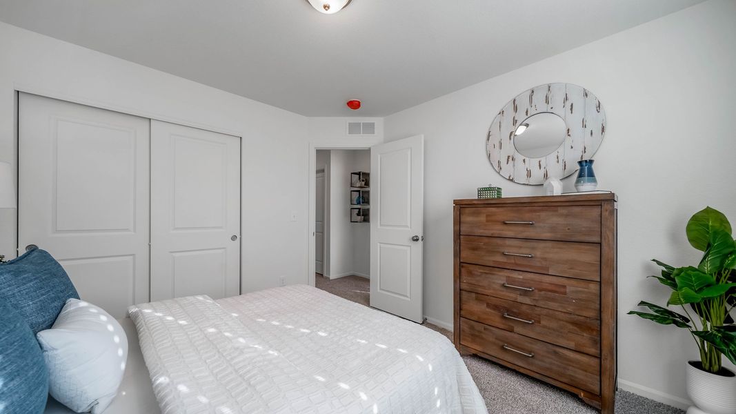Furnished interior view inside a new home in Green Valley Ranch, Aurora (Image 31).