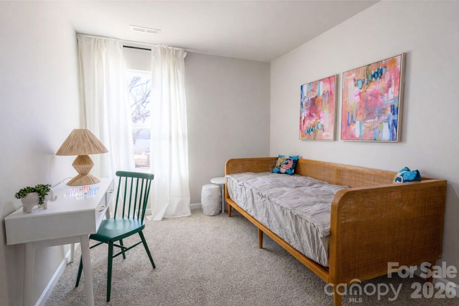 Furnished interior view inside a new home in , Charlotte (Image 13).