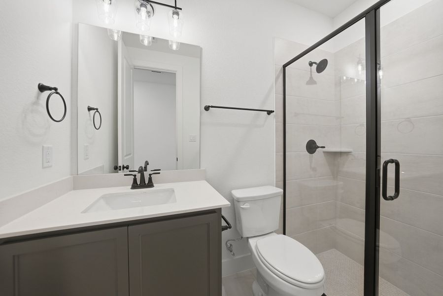 Furnished interior view inside a new home in Tavolo Park, Fort Worth (Image 12).
