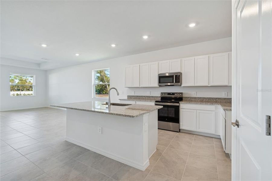 Furnished interior view inside a new home in Southpointe, Palmetto (Image 12).