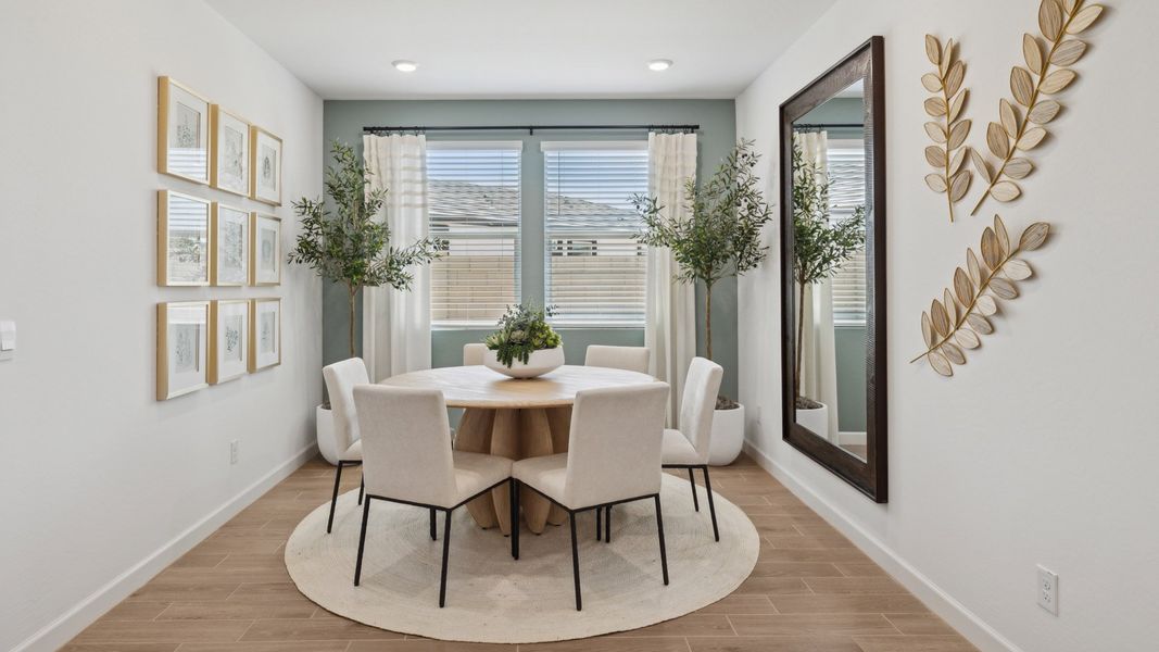 Furnished interior view inside a new home in Apache Farms, Buckeye (Image 8).