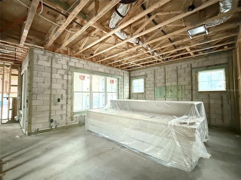 In-progress construction of a new home in , St. Petersburg, FL (Image 8).