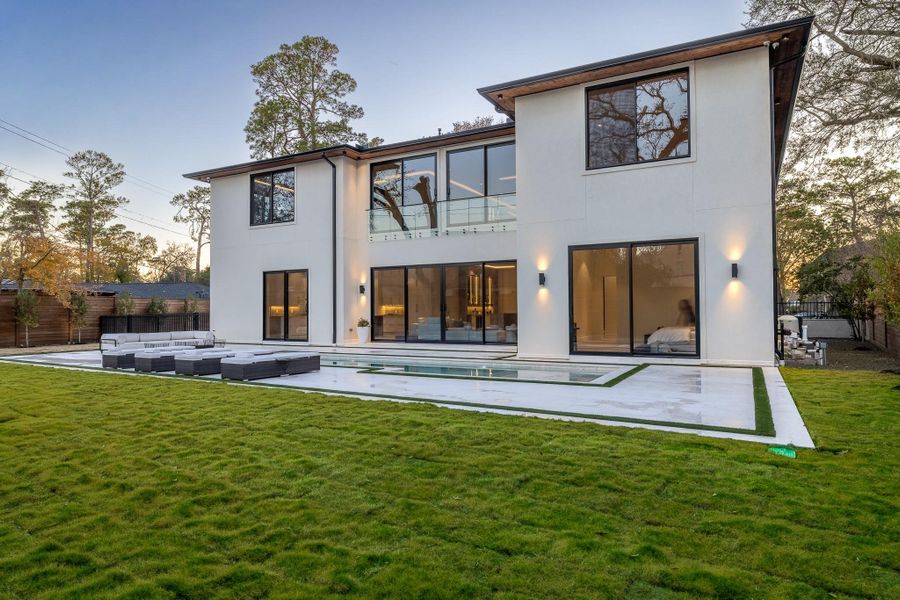 Another view of the back yard oasis. Another view of the back yard oasis.