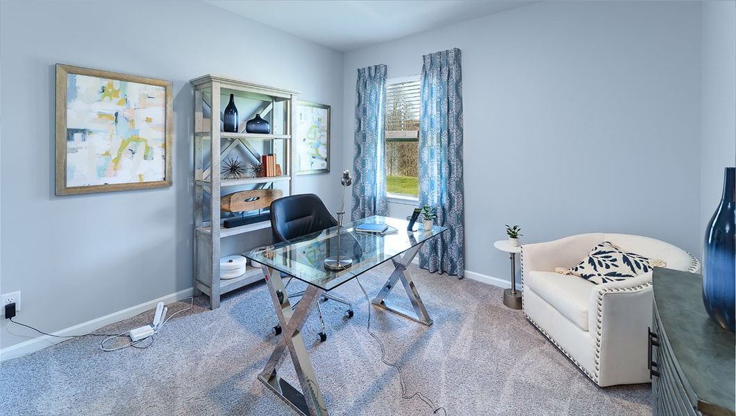 Furnished interior view inside a new home in Cline Village, Conover (Image 13).