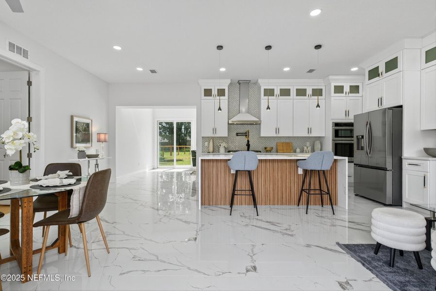 Furnished interior view inside a new home in , Jacksonville (Image 12).