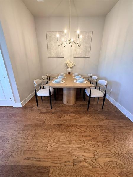 Furnished interior view inside a new home in , North Richland Hills (Image 9).