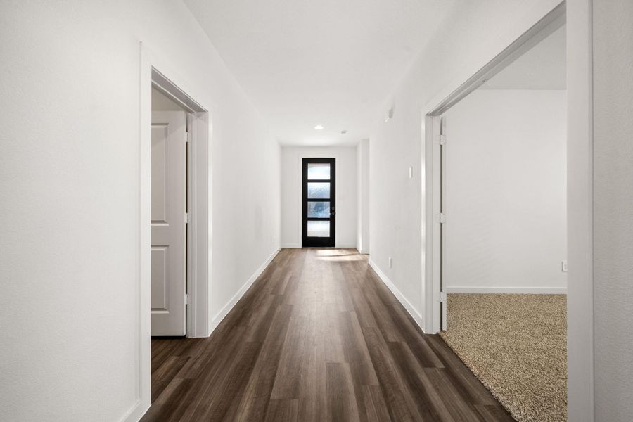 Spacious, unfurnished interior of a new home in Harvest Green, Richmond (Image 40). Spacious, unfurnished interior of a new home in Harvest Green, Richmond (Image 40).