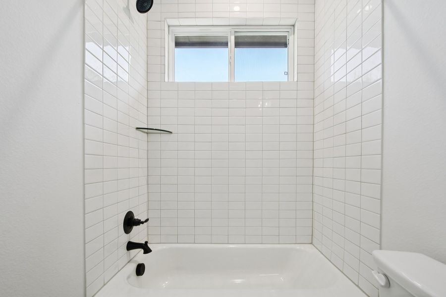 Close-up of interior finishes inside a home in Koenig Townhomes, Austin (Image 18).