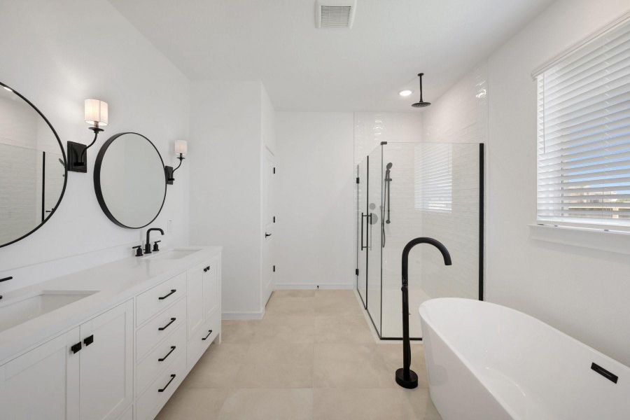 Spa-like primary bath