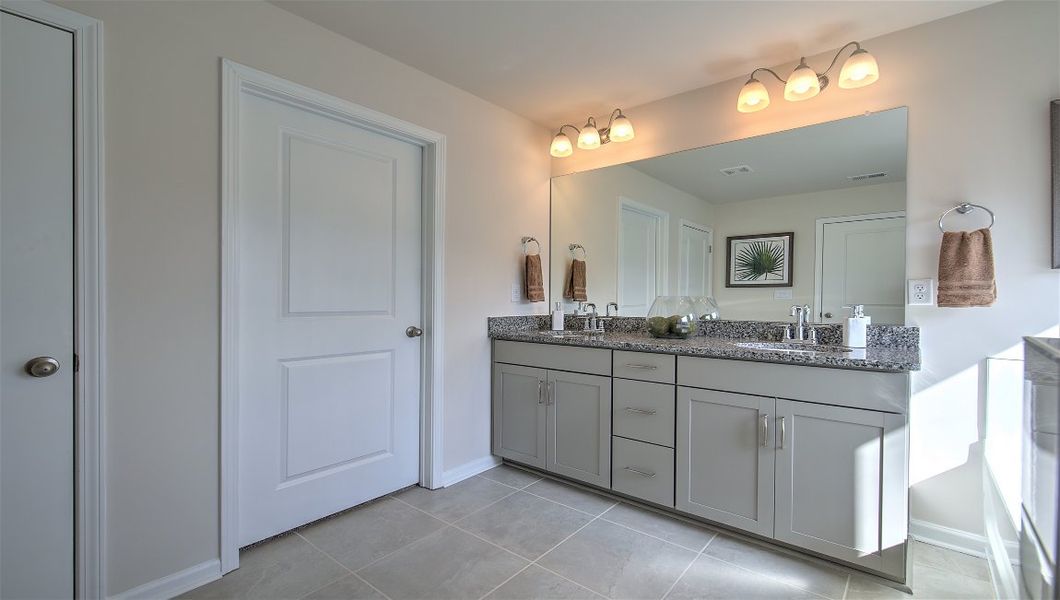 Representative furnished interior of a home built from the Linville by D.R. Horton in Pleasant Grove, Weaverville (Image 21).