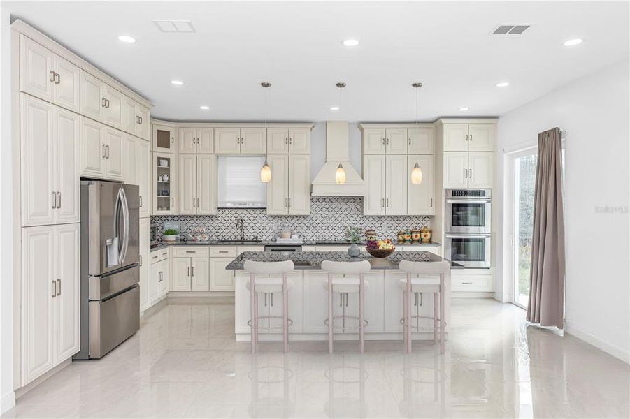 Furnished interior view inside a new home in , Orlando (Image 5).