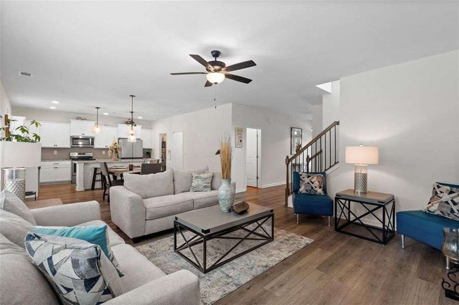 Furnished interior view inside a new home in Jefferson Hills, Jefferson (Image 7).