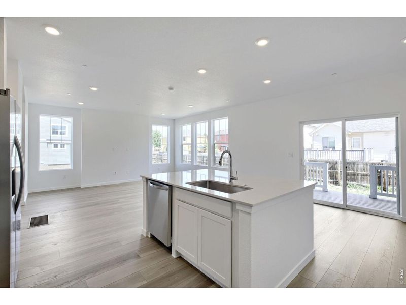 Furnished interior view inside a new home in Timber Lark, Fort Collins (Image 5).