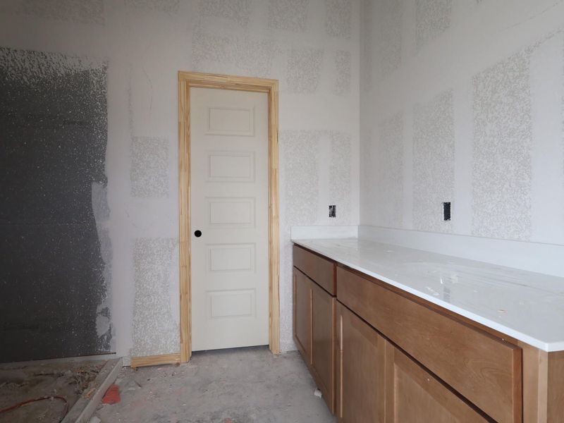 In-progress construction of a new home in Marble Creek Crossing, Austin, TX (Image 6).