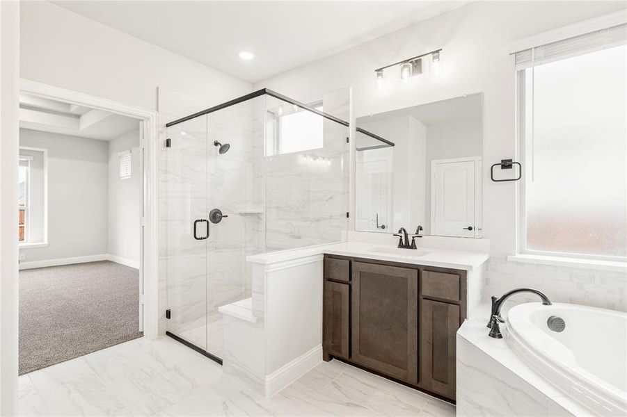 Furnished interior view inside a new home in Villages of Walnut Grove, Midlothian (Image 10).