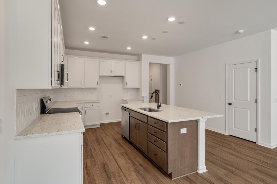Furnished interior view inside a new home in The Landings at Montague, Goose Creek (Image 12).