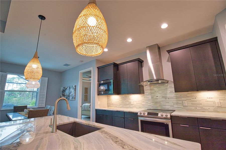 Furnished interior view inside a new home in , Rotonda West (Image 42).