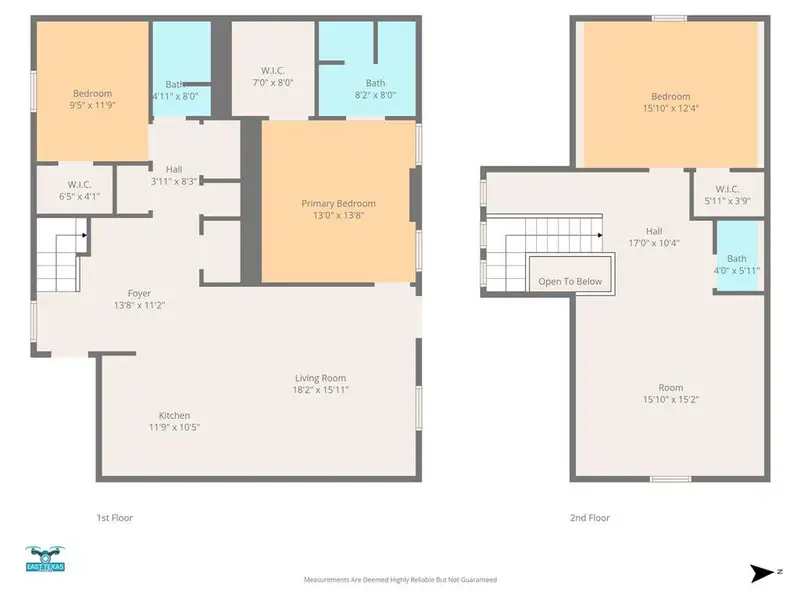 2D floor plan layout of this home in , Winnsboro, TX (Image 3).