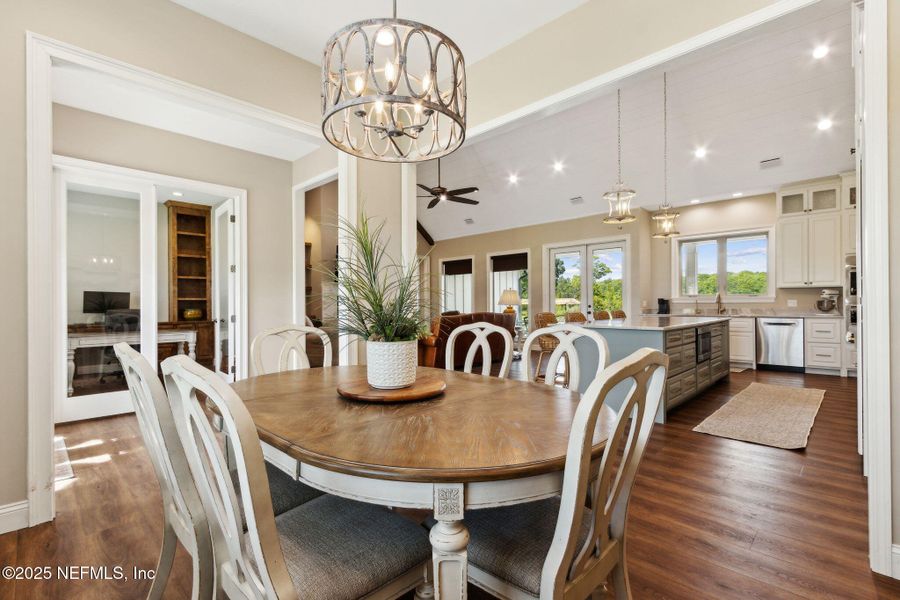 Furnished interior view inside a new home in , Hilliard (Image 41).