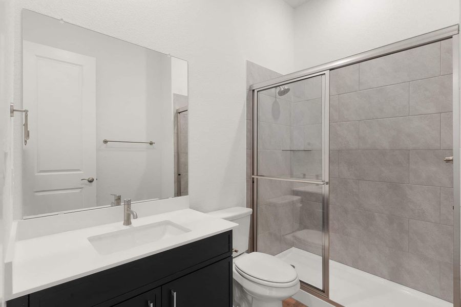 Furnished interior view inside a new home in Broken Oak, Georgetown (Image 7). Furnished interior view inside a new home in Broken Oak, Georgetown (Image 7).