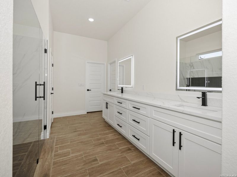 Furnished interior view inside a new home in , Elmendorf (Image 19). Furnished interior view inside a new home in , Elmendorf (Image 19).