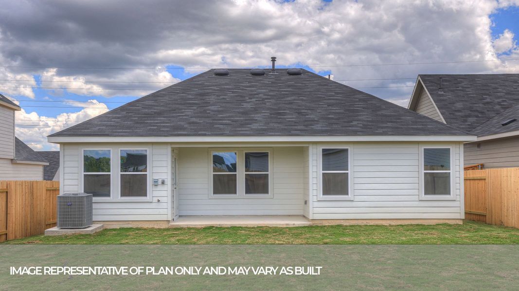 Representative exterior details of a home built from the The Bellvue by D.R. Horton in Trace, San Marcos (Image 4). Representative exterior details of a home built from the The Bellvue by D.R. Horton in Trace, San Marcos (Image 4).