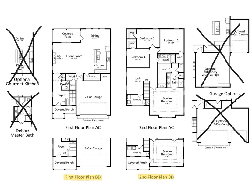 2D floor plan layout of this home in Timothy Lakes, Ridgeville, SC (Image 3).