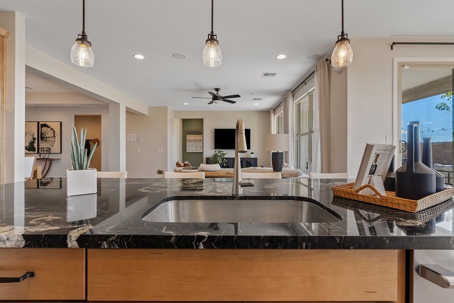 Furnished interior view inside a new home in Artisan at Asante, Surprise (Image 21).