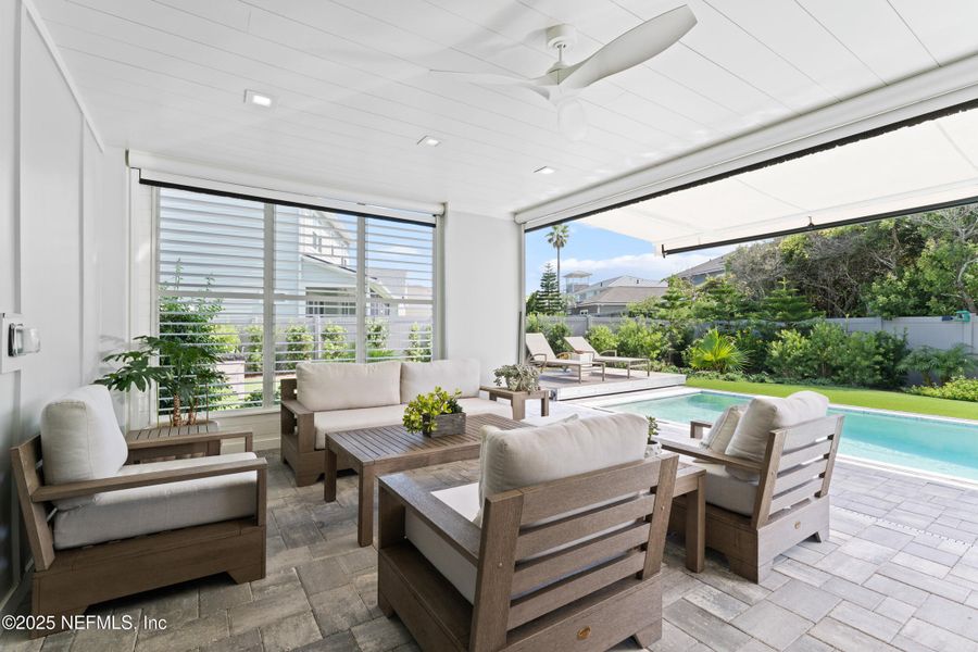 Furnished interior view inside a new home in , Ponte Vedra Beach (Image 35).