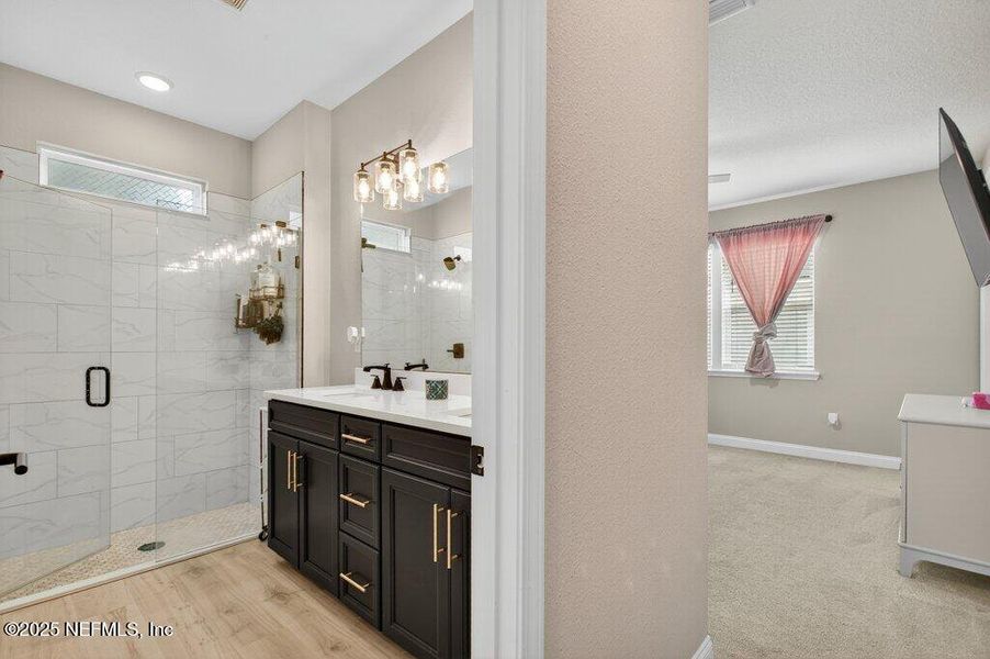 Furnished interior view inside a new home in , Jacksonville (Image 16). Furnished interior view inside a new home in , Jacksonville (Image 16).