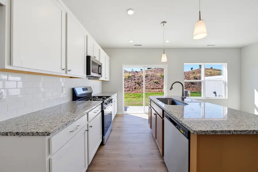 Furnished interior view inside a new home in Sweetbrier, Durham (Image 9).
