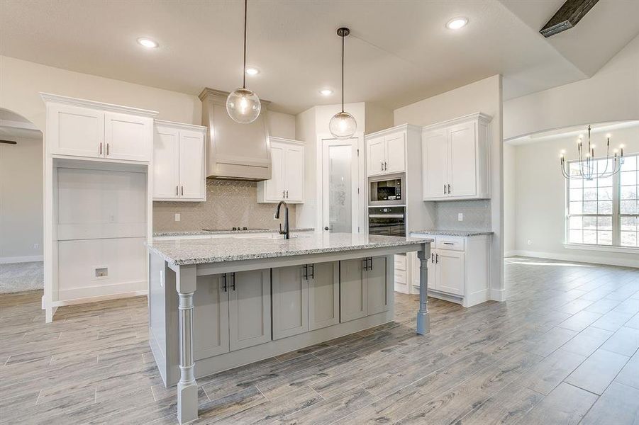 Furnished interior view inside a new home in , Springtown (Image 8).