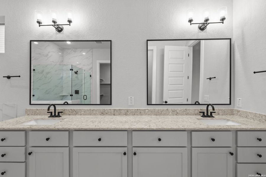 Furnished interior view inside a new home in Homestead, Schertz (Image 14). Furnished interior view inside a new home in Homestead, Schertz (Image 14).