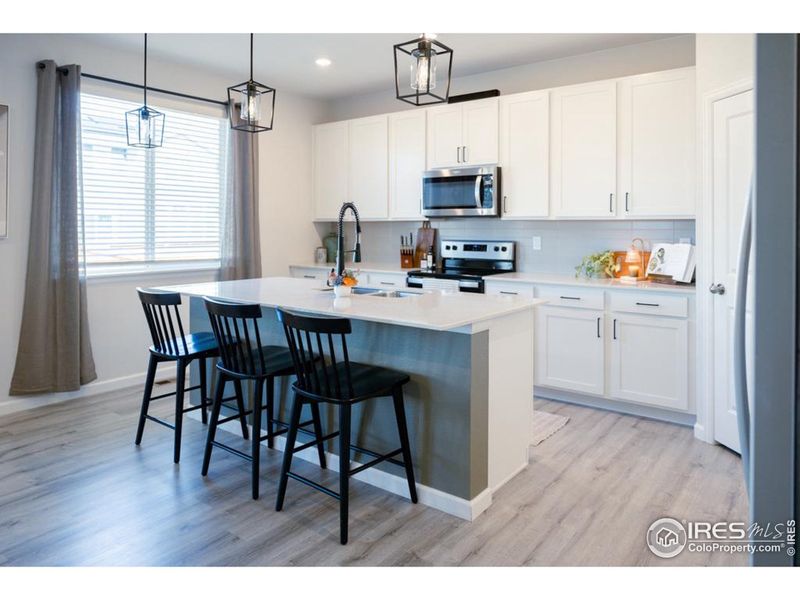 Kitchen Space with Large Island Kitchen Space with Large Island
