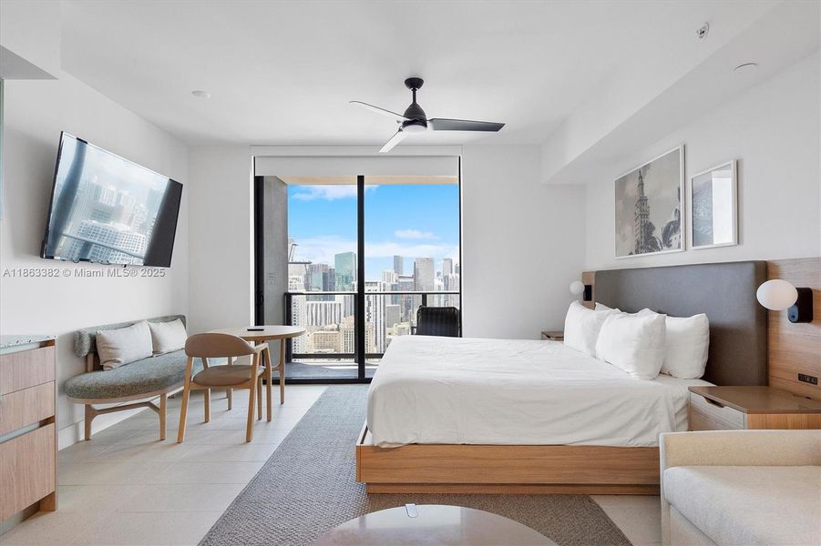 Furnished interior view inside a new home in Natiivo Miami, Miami (Image 10).