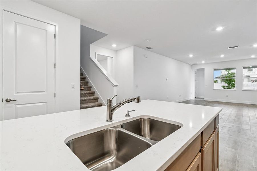 Close-up of interior finishes inside a home in Chapel Crossings, Wesley Chapel (Image 17).