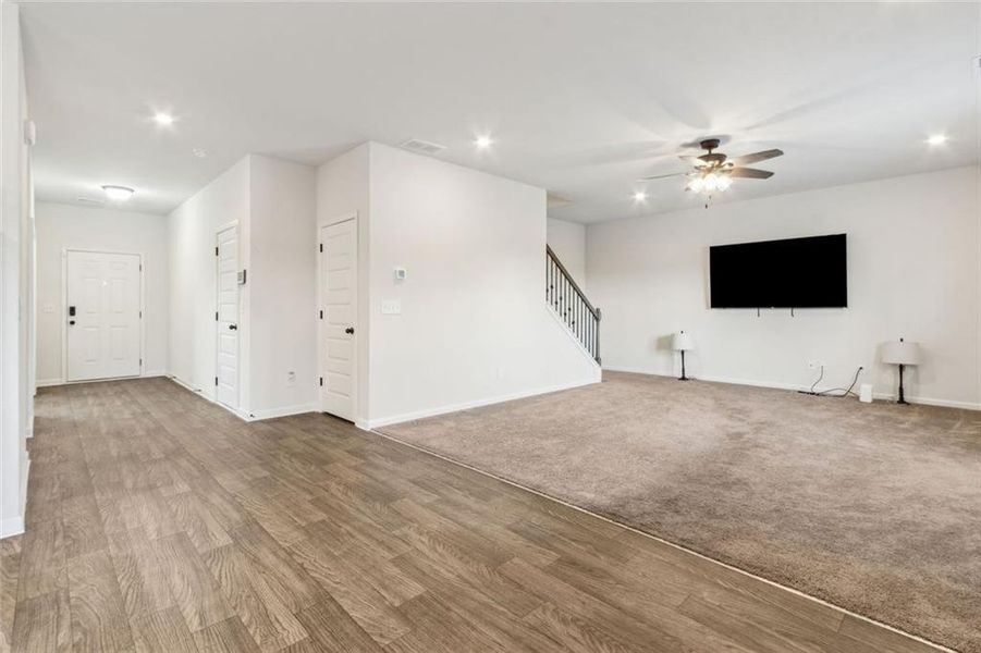 Spacious, unfurnished interior of a new home in Waterside at Riverwalk, Bethlehem (Image 43). Spacious, unfurnished interior of a new home in Waterside at Riverwalk, Bethlehem (Image 43).