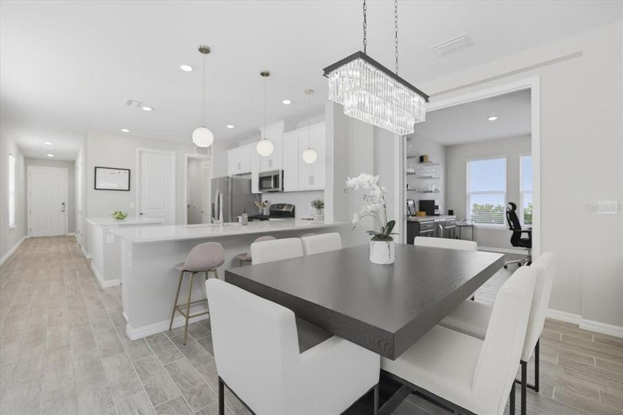 Furnished interior view inside a new home in , Bradenton (Image 3). Furnished interior view inside a new home in , Bradenton (Image 3).