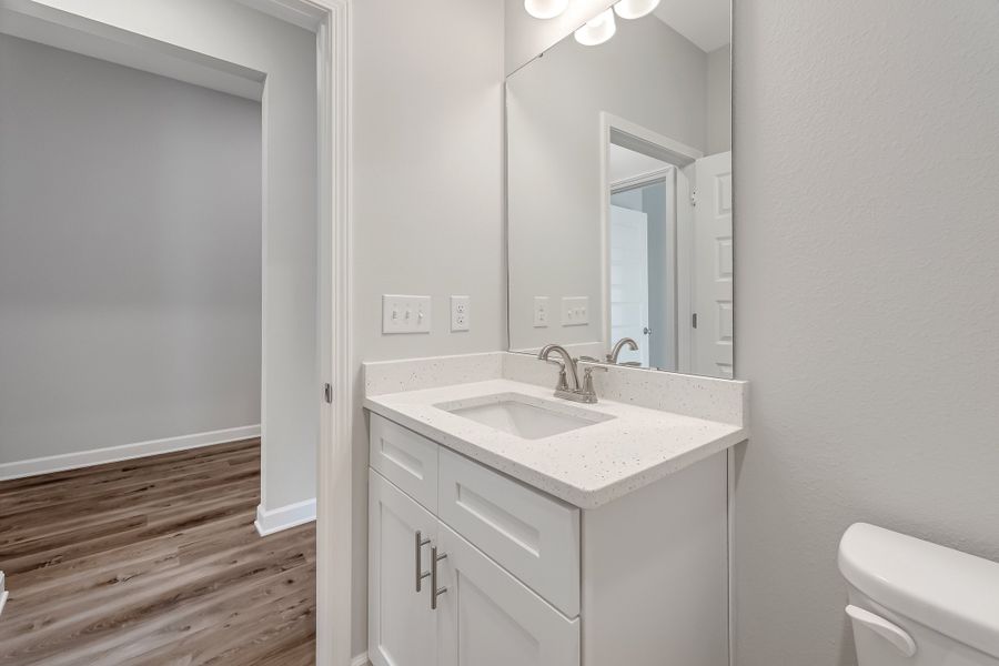 Furnished interior view inside a new home in Oak Hollow, Crestview (Image 11). Furnished interior view inside a new home in Oak Hollow, Crestview (Image 11).