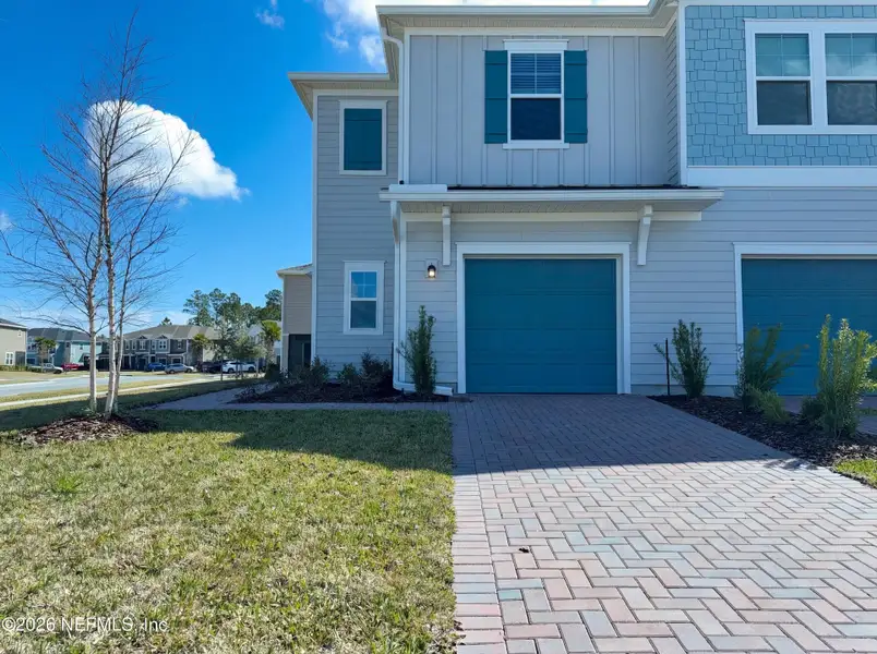 Front exterior of a new home in , St. Augustine, FL, highlighting curb appeal (Image 1). Front exterior of a new home in , St. Augustine, FL, highlighting curb appeal (Image 1).