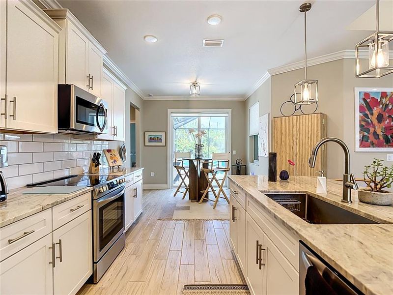 Furnished interior view inside a new home in , Punta Gorda (Image 20).