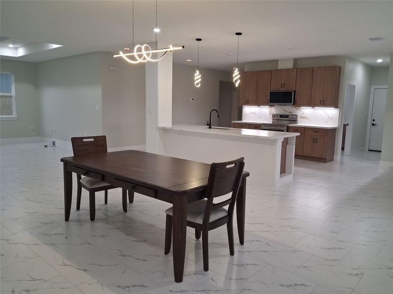 Dining area.