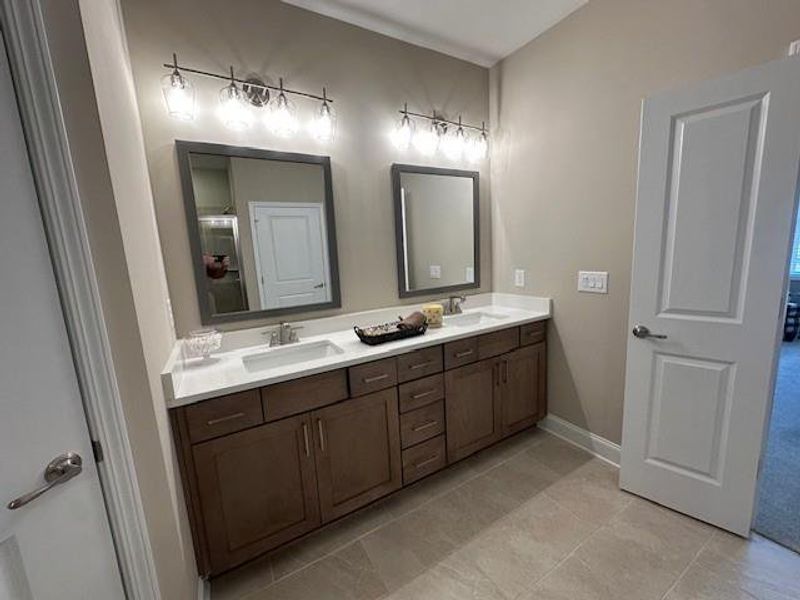 Furnished interior view inside a new home in , Cumming (Image 5).