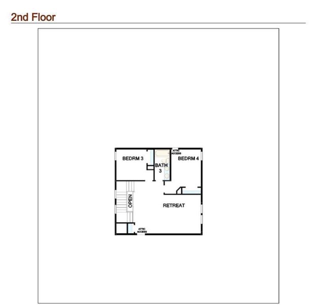 Floor Plan - 2nd Floor